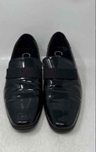 Load image into Gallery viewer, Calvin Klein Mens Bernard Black Leather Square Toe Slip-On Loafer Shoes Size 10