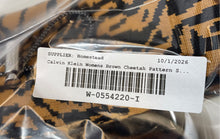 Load image into Gallery viewer, Calvin Klein Womens Hue Brown Animal Printed Round Toe Sneakers Shoes Size 8.5