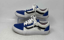 Load image into Gallery viewer, Vans Mens Old Skool 500714 Blue White Low Top Lace-Up Sneaker Shoes Size 5