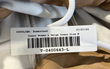 Load image into Gallery viewer, Guess Womens Beige Leather Sleeveless V-Neck Back Zip Mini Dress Size Medium