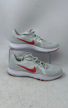 Load image into Gallery viewer, Nike Womens Flex Trainer 8 924339-007 Gray Orange Lace-Up Sneaker Shoes Size 8