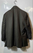 Load image into Gallery viewer, Bill Blass Essentials Mens Brown Long Sleeve Collared Two-Button Blazer Size 48R
