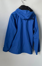 Load image into Gallery viewer, The North Face Mens Blue Hooded Full-Zip Pockets Utility Rain Jacket Size M