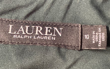 Load image into Gallery viewer, Lauren Ralph Lauren Womens Green Sleeveless Tiered A-Line Dress Size 10