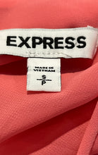 Load image into Gallery viewer, Express Womens Pink Spaghetti Strap V-Neck Knot Front Tank Top Size S