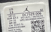 Load image into Gallery viewer, Nike Mens Air Jordan Flight Club 91 DC7329-006 Black Red Sneakers Shoes Size 13