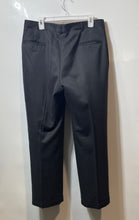 Load image into Gallery viewer, Claiborne Mens Black Pleated Front Pockets Straight Leg Dress Pants Size 34x30