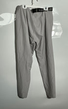 Load image into Gallery viewer, Mauvais Mens Gray Striped Print Flat Front Slash Pocket Dress Pants Size 30