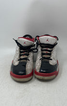 Load image into Gallery viewer, Nike Kids Air Jordan Dub Zero DV1360-160 White Red Black Sneaker Shoes Size 7Y