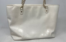 Load image into Gallery viewer, Michael Kors Womens Jet Set White Monogram Print Double Handle Tote Bag