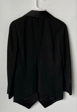 Load image into Gallery viewer, Michael Kors Womens Black Long Sleeve Notch Collar Open Front Blazer Size M