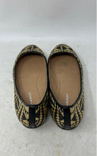 Load image into Gallery viewer, Rebecca Minkoff Womens Uma Gold Black Slip-On Round Toe Ballet Flats Size 7M