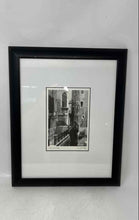 Load image into Gallery viewer, Framed Black & White Photograph Titled Venice Bridge By Artist Connie Begg