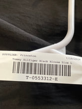 Load image into Gallery viewer, Tommy Hilfiger Womens Black Blouse Size L