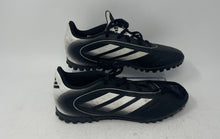 Load image into Gallery viewer, Adidas Mens Goletto IX TF IH0083 Black White Lace-Up Football Cleats Size 5.5
