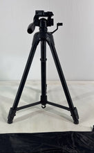 Load image into Gallery viewer, Onn Pro Black Adjustable Legs Camera Tripod Stand With Carrying Case