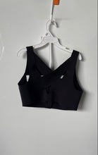 Load image into Gallery viewer, Lululemon Womens Black Activewear Enlite Zip Front Sports Bra Size 36D