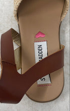 Load image into Gallery viewer, Steve Madden Girls Denny Brown Open Toe Adjustable Ankle Strap Sandals Size 13 M