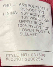 Load image into Gallery viewer, Pacific Trail Womens Red Long Sleeve Hooded Full-Zip Utility Jacket Size Small