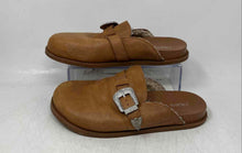 Load image into Gallery viewer, Crown Vintage Womens Drillis Brown Leather Slip-On Clog Slippers Size 7.5M