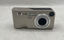 Load image into Gallery viewer, HP Photosmart M305 Model FCLSD-0410 Silver 3.2 MP Digital Camera Not Tested
