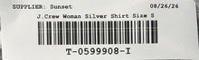 Load image into Gallery viewer, J.Crew Womens Gray Heather Banana Print Sleeveless Tank Top Size Small