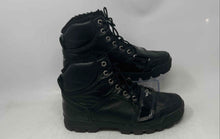 Load image into Gallery viewer, Creative Recreation Womens Dio Black Leather Lace-Up Combat Boots Size 7.5