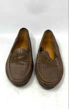 Load image into Gallery viewer, Carvela Womens 321 Brown Suede Slip-On Penny Moccasin Shoes Size EUR 39