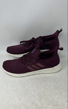 Load image into Gallery viewer, Adidas Womens Cloudfoam Pure EF0079 Purple Lace-Up Low Top Sneaker Shoes Size 10