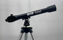Load image into Gallery viewer, Bushnell Black Voyager Adjustable Refractor Telescope With Tripod Stand