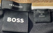 Load image into Gallery viewer, Hugo Boss Mens Black Spread Collared Short Sleeve Polo Shirt Size Small