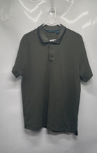 Load image into Gallery viewer, Perry Ellis Mens Green Short Sleeve Regular Fit Collared Polo Shirt Size L