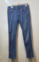 Load image into Gallery viewer, Hugo Boss Mens Blue Denim Pockets Classic Fit Straight Leg Jeans Size 32x32