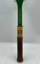 Load image into Gallery viewer, MacGregor Dimension 1 Wood Classic Tennis Racket With Leather Wrap Grip