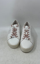 Load image into Gallery viewer, Michael Kors Womens Codie White And Pink Lace-Up Sneakers Shoes Size 10