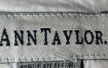 Load image into Gallery viewer, Ann Taylor Womens White Sleeveless Round Neck Back Zip Sheath Dress Size 4