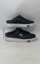 Load image into Gallery viewer, Fila Womens Redmond 5CM01652-013 Black White Leather Sneaker Shoes Size 9