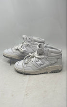 Load image into Gallery viewer, New Balance Mens 650 BB650RWW White Leather Lace-Up Sneaker Shoes Size 9 D