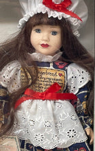 Load image into Gallery viewer, Melissa Jane Victorian Collection Christine Rose Collector Porcelain Doll In Box