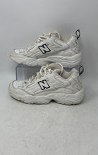 Load image into Gallery viewer, New Balance Womens 606 White Black Low Top Lace-Up Sneaker Shoes Size 7.5B