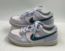 Load image into Gallery viewer, Authentic Nike Girls Dunk Low FD1228-002 White Pink Green Sneakers Shoes Size 2Y