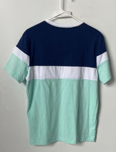 Load image into Gallery viewer, Nautica Mens Multicolor Colorblock Short Sleeve Crew Neck Pullover T-Shirt Sz XS