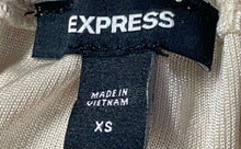 Load image into Gallery viewer, Express Womens Beige Braided Strap Pullover Camisole Tank Top Size XS With Tag