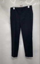 Load image into Gallery viewer, Zara Womens Black Slash Pockets Belt Loops Hook & Bar Ankle Pants Size Small