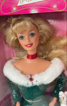 Load image into Gallery viewer, Mattel Barbie Festive Season Special Edition Green Dress Holiday Outfit Doll