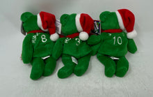 Load image into Gallery viewer, Set Of 6 Pieces Salvino's Bamm Beano's Christmas Bears 1998 Plush Toys With Tags