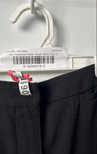 Load image into Gallery viewer, Liz Claiborne Womens Black Flat Front Straight Leg Dress Pants Size 4