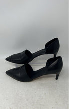 Load image into Gallery viewer, Vince Womens Color Black Slip-On Pointed Toe Kitten D'Orsay Heels Size 7.5M