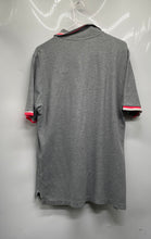 Load image into Gallery viewer, Psycho Bunny Mens Gray Heather Pima Cotton Short Sleeve Polo Shirt Size 7