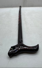 Load image into Gallery viewer, Vintage Wood Carved Dragon Head Handle Collectible Walking Stick Cane
